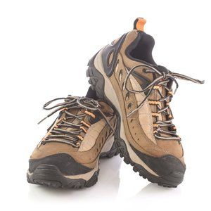 Merrell Pulse II Brown Gray Hiking Walking Shoes